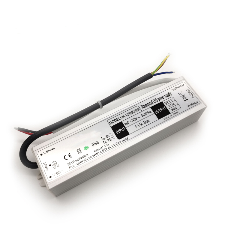 60W Constant Voltage Waterproof LED Driver