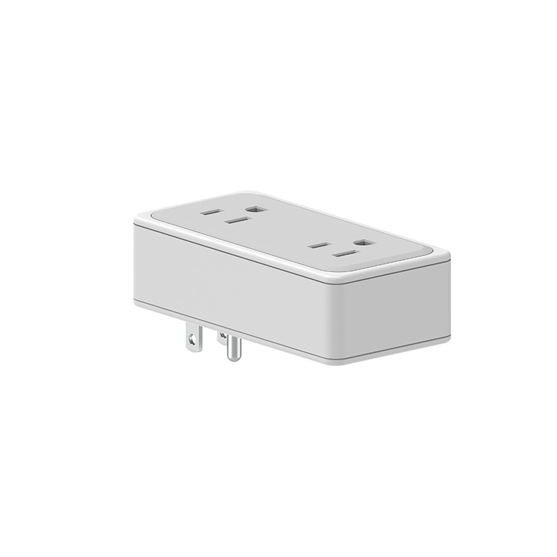 2 Outlets US Wall Power Strip