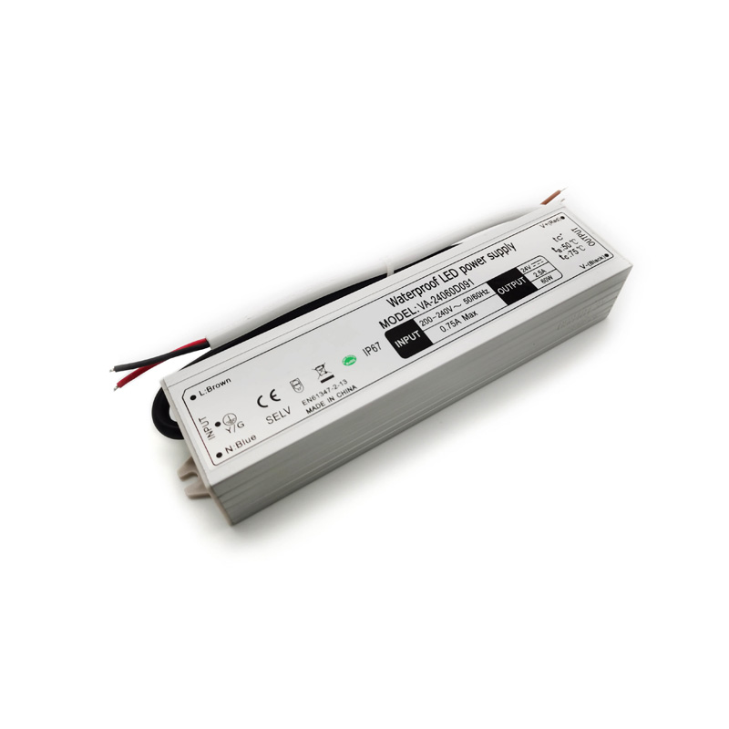 60W Constant Voltage Waterproof LED Driver