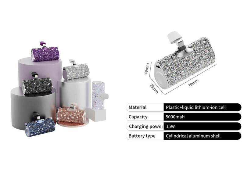 About Pocket Power Bank with crystals