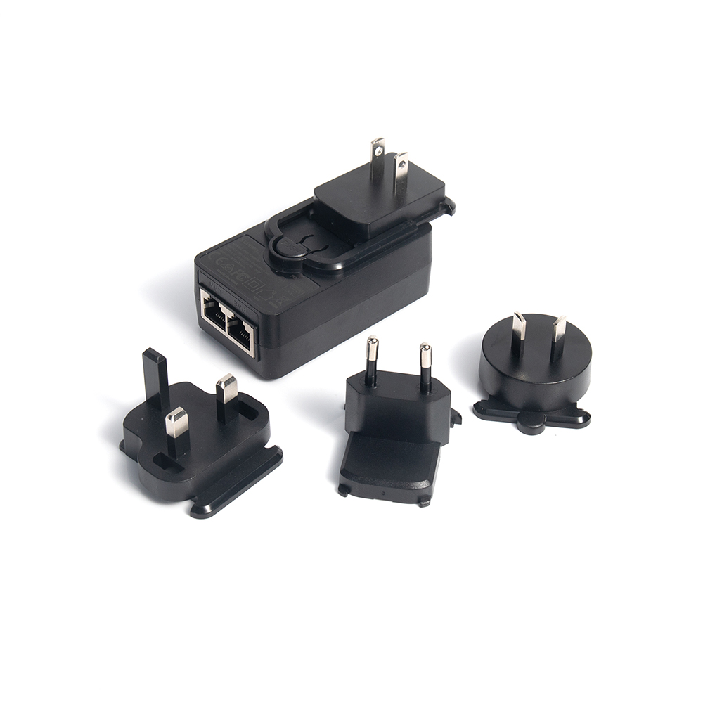 24W Detachable Plug POE Injector