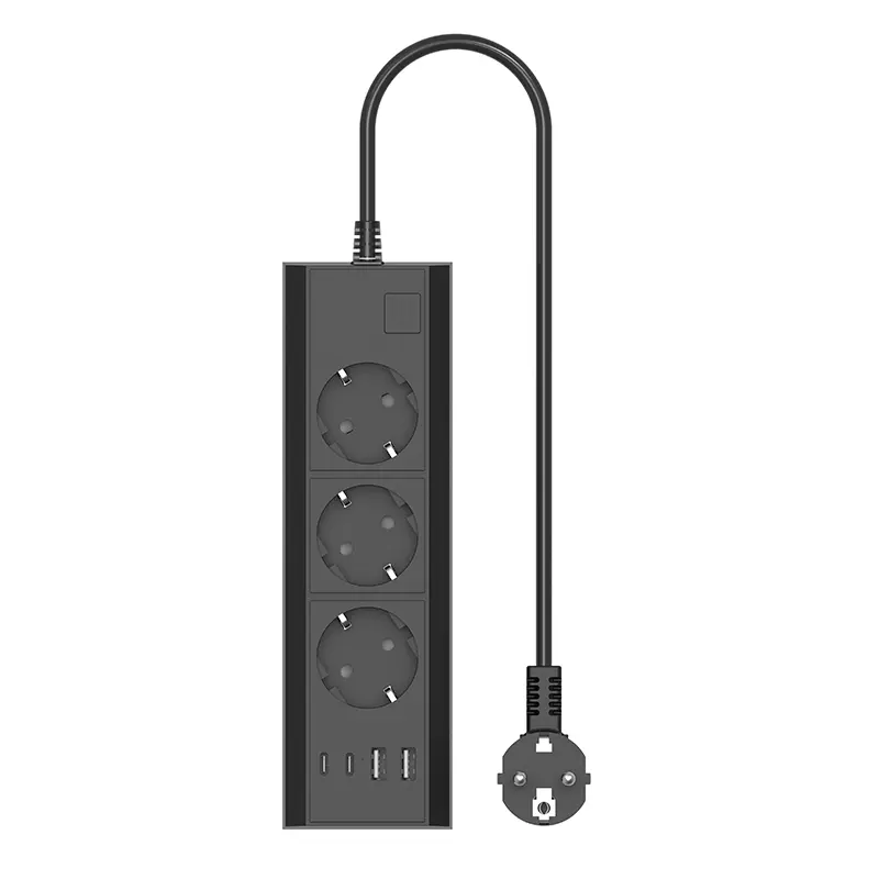 3 Outlets EU Power Strip