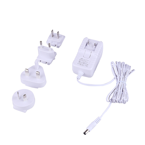 24W Detachable Plug Power Adapter