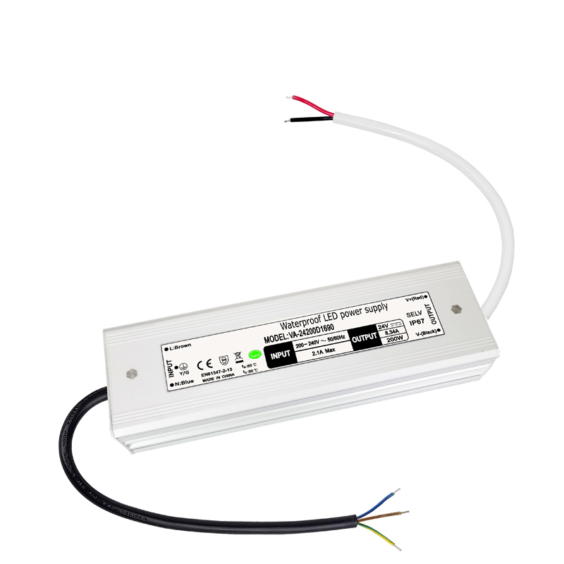 200W Constant Voltage Waterproof LED Driver
