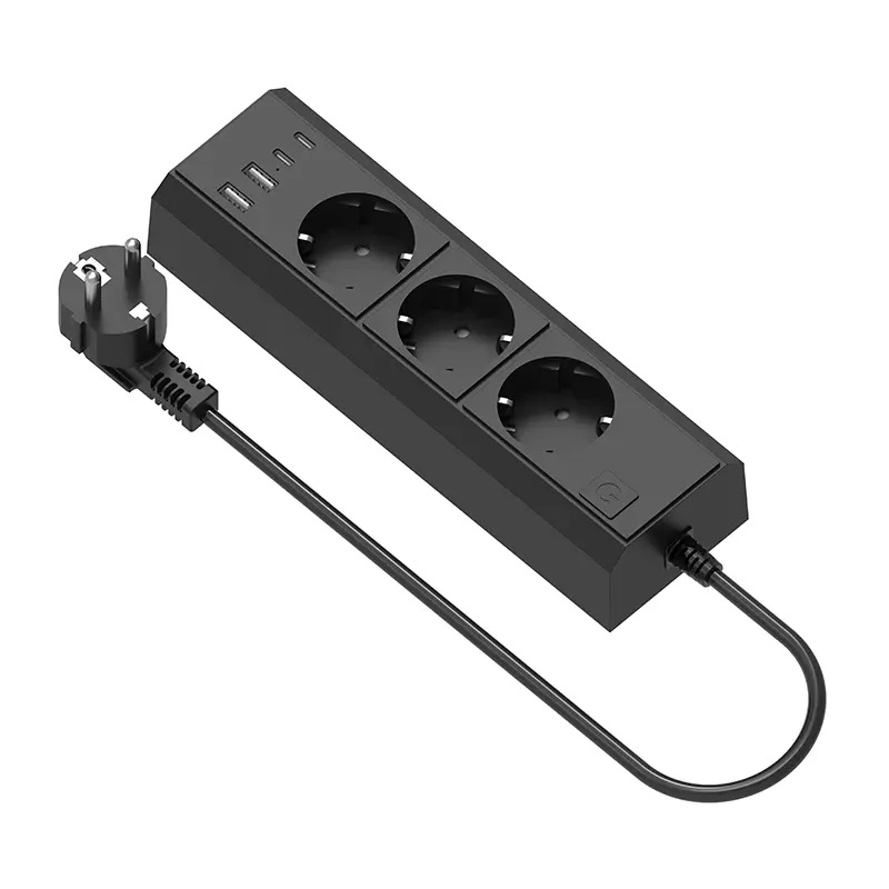 3 Outlets EU Power Strip