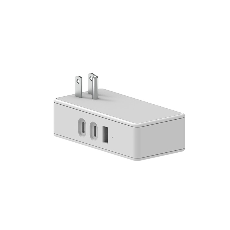 2 Outlets US Wall Power Strip